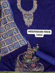 Sagar Impex  MEENAKARI NECK DAMAN